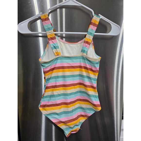 5/$15 Multicolor Striped Swimming Suit - Wonder Nation - S (6-6x) - Picture 2 of 3